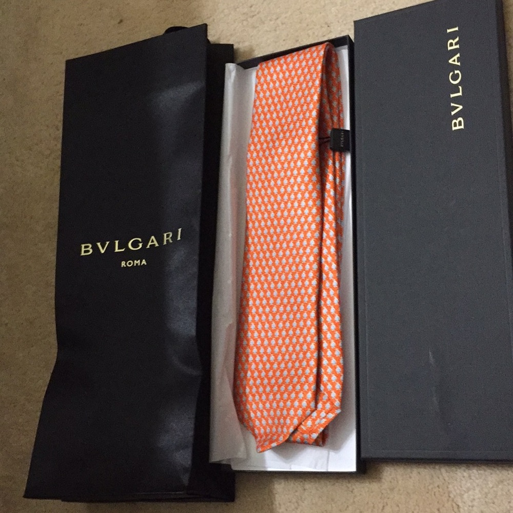 BVLGARI NWT men’s tie